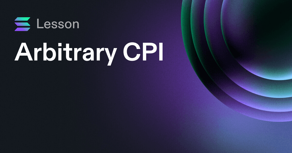 Arbitrary CPI