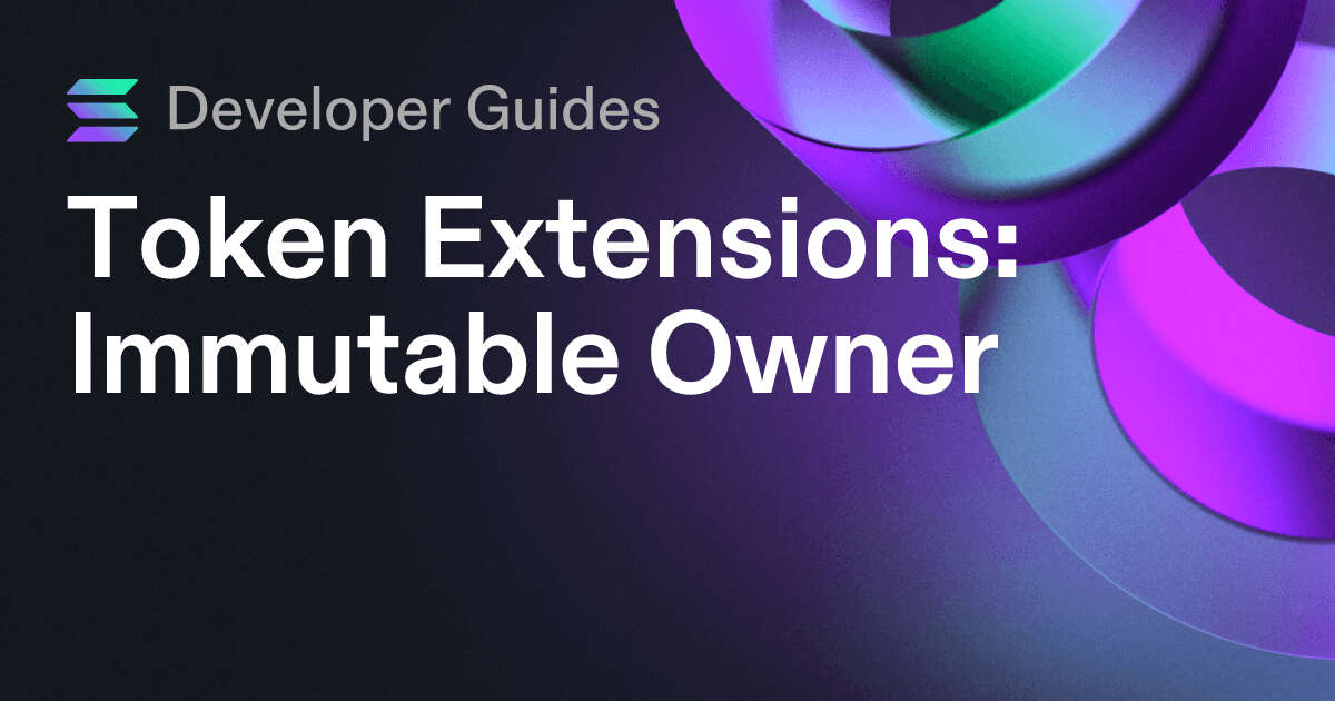 How to use the Immutable Owner extension